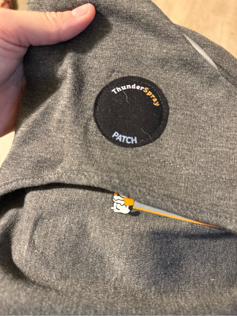 ThunderShirt Calming Dog Vest Anti-Anxiety Dog Wrap Jacket Gray - Size Large - Picture 5 of 5